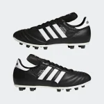 Adidas Copa Mundial FG Football Boots Black/White (Adults) - Image 4