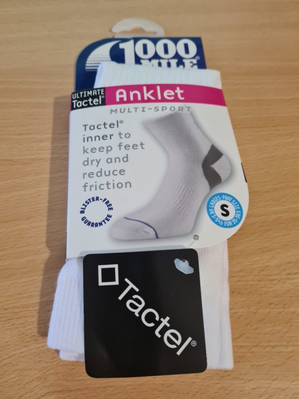 1000 Mile Anklet Sock(white) S - M  Ladies