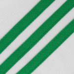 O’Neills Mourne Shorts White/Green (Kids/Adults) - Image 2