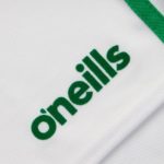 O’Neills Mourne Shorts White/Green (Kids/Adults) - Image 3