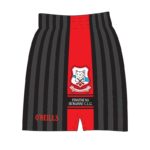 Shannon Rovers GAA Club Shorts Black/Red (Adults/Kids) - Image 2