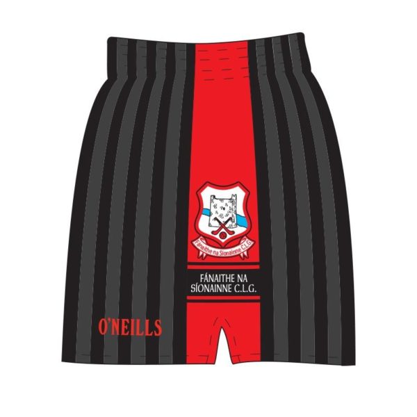Shannon Rovers GAA Club Shorts Black/Red (Adults/Kids)
