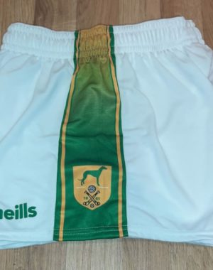 Toomevara GAA Club Shorts White/Green/Gold (Adults/Kids)