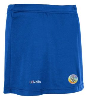 O’Neills Camogie Crested Skort Royal Blue (Women's)