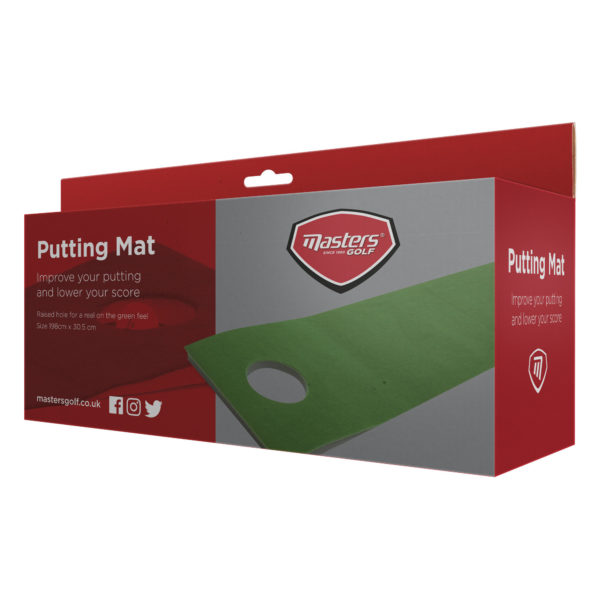 Masters Golf Putting Mat Green
