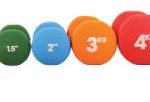 Fitness Mad Pair of Neoprene Dumbbells Weights (Size Range 1/2kg up to 5kg) - Image 8