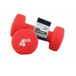 Fitness Mad Pair of Neoprene Dumbbells Weights (Size Range 1/2kg up to 5kg) - Image 4