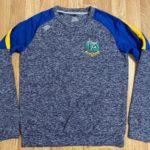 Kiladangan GAA Gaelic Armour Crew Neck Marl/Royal/Amber Sweat Shirt - Image 2