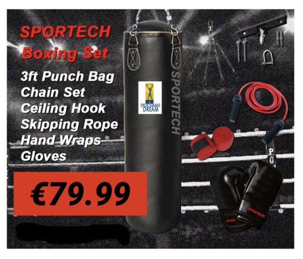 Sportech Boxing Punch Bag Set