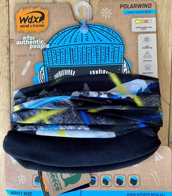 Polar wind X-treme WDX Snood  Polar (Adult) {black/multi (mountain)}