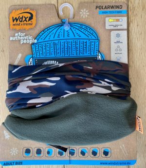 Polar wind X-treme WDX Snood  Polar (Adult) Camouflage Kaki