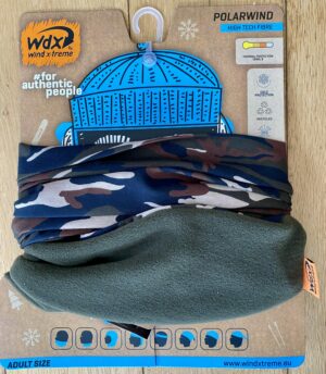 Polar wind X-treme WDX Snood  Polar (Adult) Camouflage Kaki