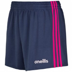 O'Neills Mourne Sports Shorts Navy/Paradise Pink