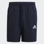 adidas Aeroready Essentails Chelsea 3 Stripes Shorts Navy/White (Men's) - Image 4