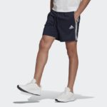 adidas Aeroready Essentails Chelsea 3 Stripes Shorts Navy/White (Men's) - Image 2