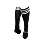 Atak High Performance Black/White Stripes Long Sports Socks (Adults / Kids) - Image 2