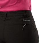 Craghoppers Airedale Waterproof Walking Trousers (Reg/Short/Long) Black (Ladies) - Image 3