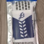 Bourke Miniz Anti-Slip GAA Midi Socks Royal Blue/White (Kids / Adults) - Image 2