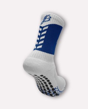 Bourke Miniz Anti-Slip GAA Midi Socks Royal Blue/White (Kids / Adults)