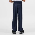 Regatta Pack Pack It Waterproof Rain Pants / Over trousers Midnight Navy (Kids) - Image 2