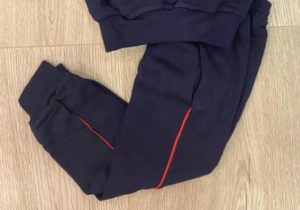 Rainbow Pre-School Nenagh Uniform  - Navy /Red Trim Track Suit Pants