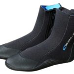 Sola Zipped Boot 5mm Neoprene Wetsuit Boot Black/Blue (Kids/Adults) - Image 2