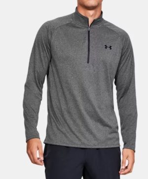 Under Armour UA Tech™ ½ Zip Long Sleeve Top Dark Grey/Charcoal (Men's)