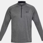 Under Armour UA Tech™ ½ Zip Long Sleeve Top Dark Grey/Charcoal (Men's) - Image 4