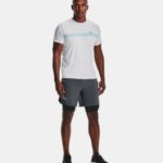 Under Armour Launch Run 2-in-1 Shorts Pitch Grey (Men's) - Image 7