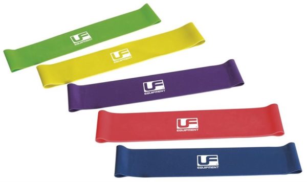 Urban Fitness Resistance Band Loop (Set of 5) 10 Inch 