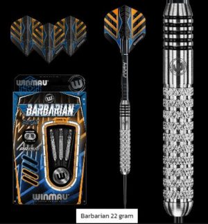 Winmau Barbarian Inox Steel Darts 22 Gram