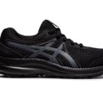 Ascis Contend 7 GS (Grade School) Running Shoe Black/Carrier Grey (Kids) - Image 7