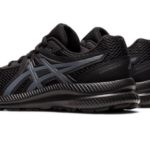 Ascis Contend 7 GS (Grade School) Running Shoe Black/Carrier Grey (Kids) - Image 3