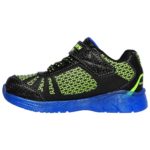Skecher Illumni-Brights Runner / Trainer Blue/Lime (Boys size 6 PS) - Image 4