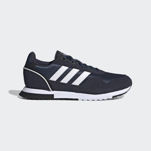 adidas 8K 2020 Running Shoe Trainer Legend Ink / Cloud White / Crew Navy (Men's)