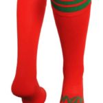 Gaelscoil (Aonach Urmhumhan) Atak Sock Red/Green Stripe - Image 2