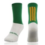 O'Neills GAA Koolite Max Midi socks Green/amber  (Kids / Adults) - Image 3