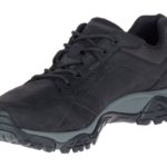 Merrell Moab Adventure Lace WP Nubuck Leather Walking Hiking Shoe Black (Men's) - Image 7