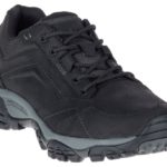 Merrell Moab Adventure Lace WP Nubuck Leather Walking Hiking Shoe Black (Men's) - Image 9