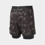 Ronhill Life 5" Twin Shorts Black Mono Ridge Size M (Men's) - Image 4