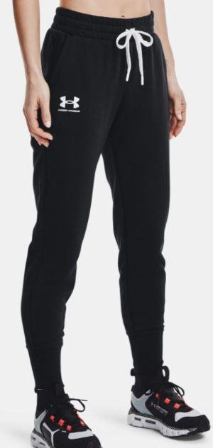 Under Armour UA Rival Fleece  Jogger Pants Black (Ladies)