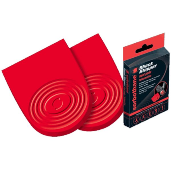 Sorbothane Sports Heel Pads Talonnettes  Multi Activity / Multi Sport (Assorted Sizes)