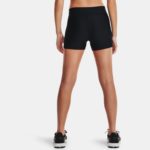 Under Armour UA HeatGear® Armour Mid-Rise Shorty Shorts Black (Ladies) - Image 3