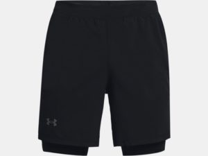 Under Armour Launch Run 2-in-1 Shorts Black (Men's)