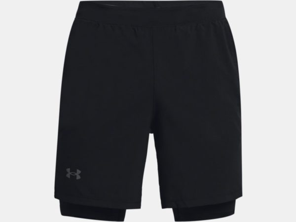 Under Armour Launch Run 2-in-1 Shorts Black (Men's)