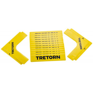 Tretorn Throw Down Court Lines Yellow