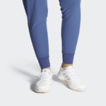 adidas Codechaos Spikeless Golf Shoes Cloud White / Silver Metallic / Signal Coral (Ladies) - Image 3