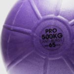 Fitness Mad 65cm 500kg Swiss Gym / Yoga Ball with Pump (Purple) - Image 4