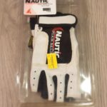 Nautic Sailing Glove White Leather Black Size XS - Image 3
