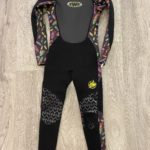 TWF XT3 3MM Full Wetsuit Black/  Multi Colour Unisex (Kids) - Image 6